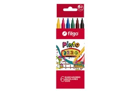 Pack 6 marcadores FILGO 2220